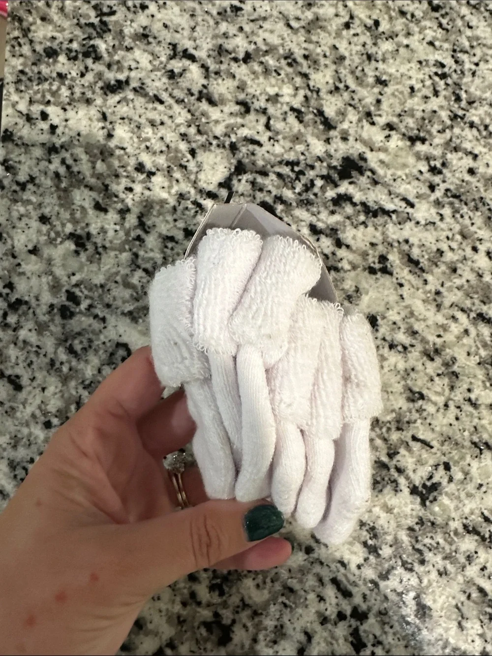 Newborn White Baby Socks - Simple Fold-Over Cuff set of 3